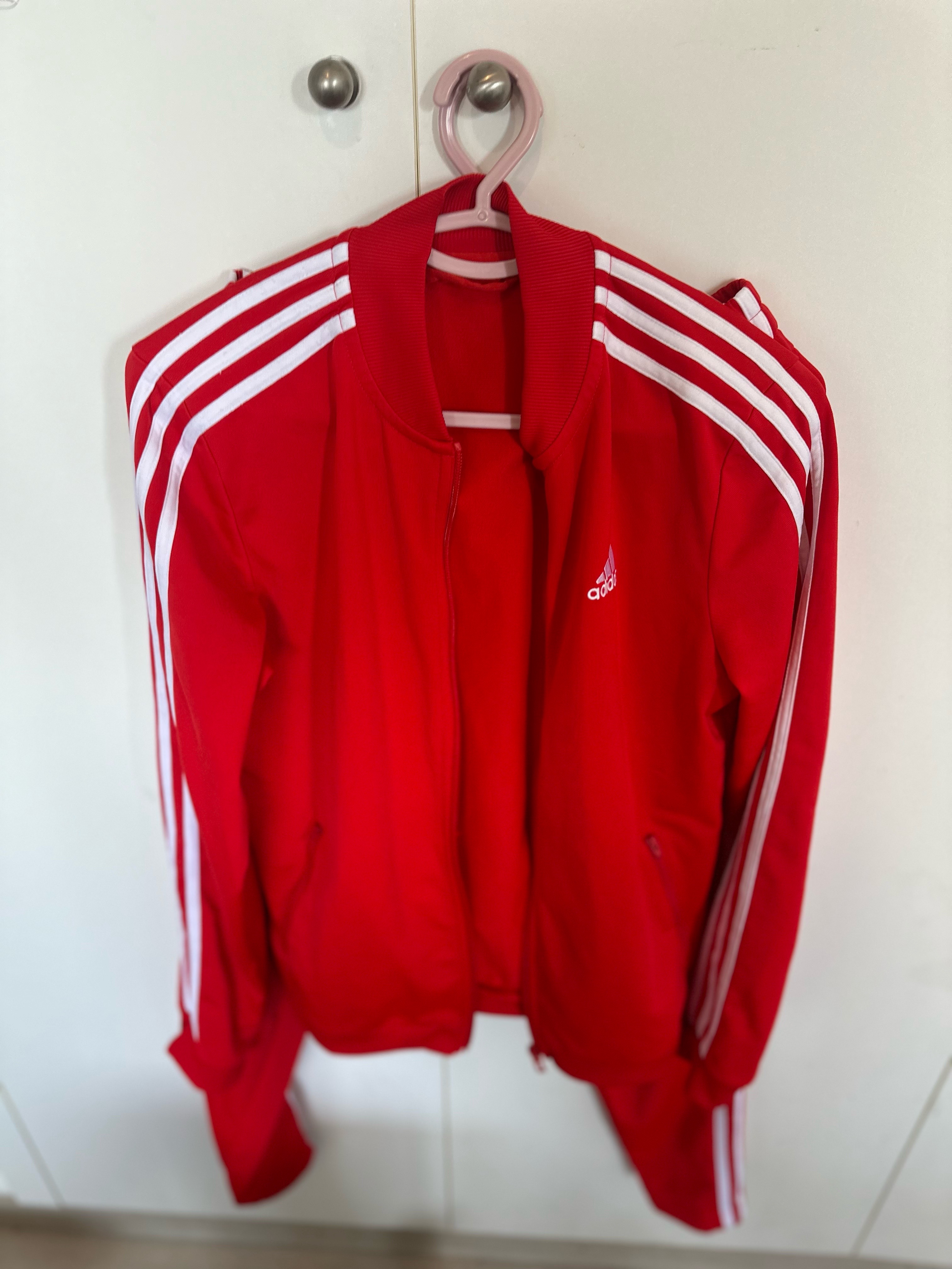 Adidas Red Track Jacket