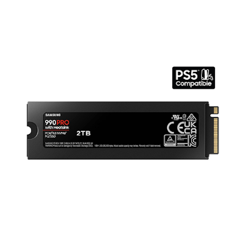 Samsung 990 PRO with Heatsink 2TB NVMe SSD