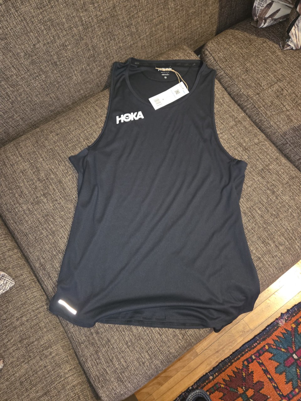 Hoka Running Singlet - Brand New. Size - M/L