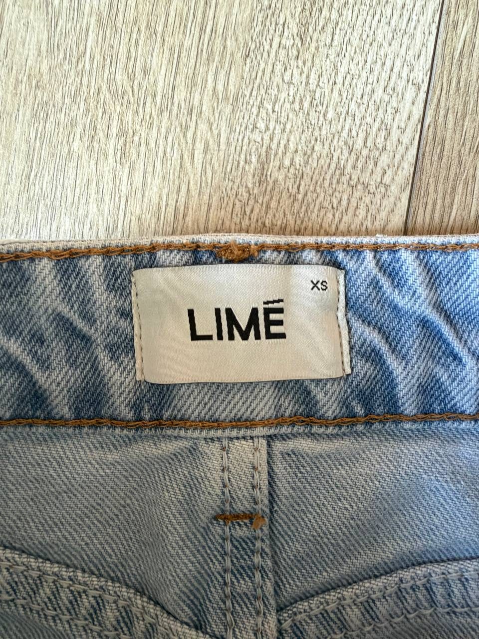 Lime джинсовая юбка макси XS/S