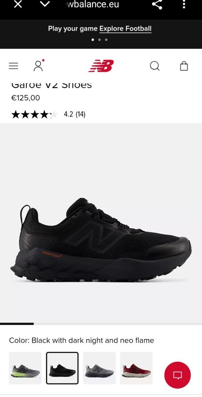 New Balance Fresh Foam X Garoe V2 42