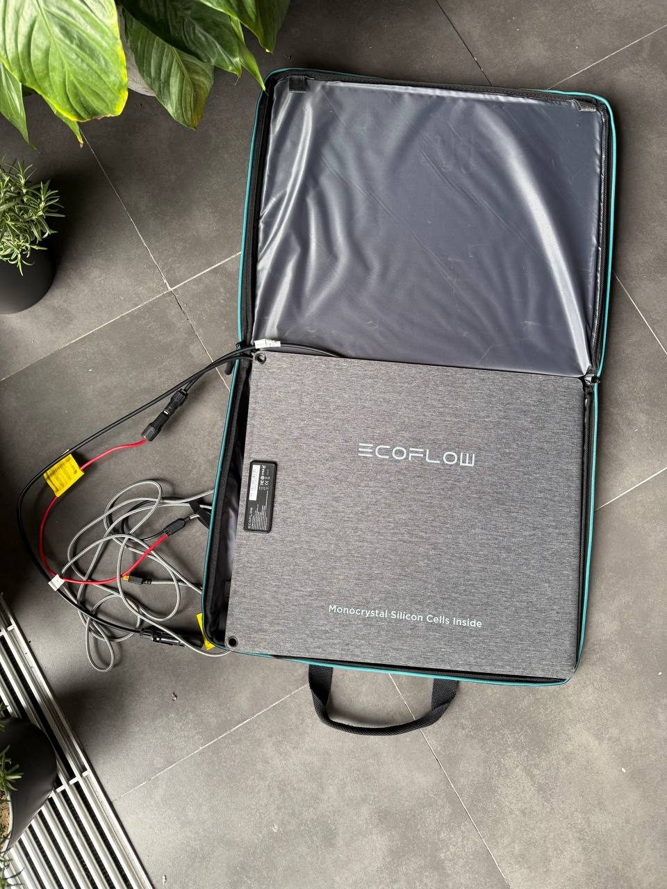 Солнечная панель EcoFlow 110W, состояние новой