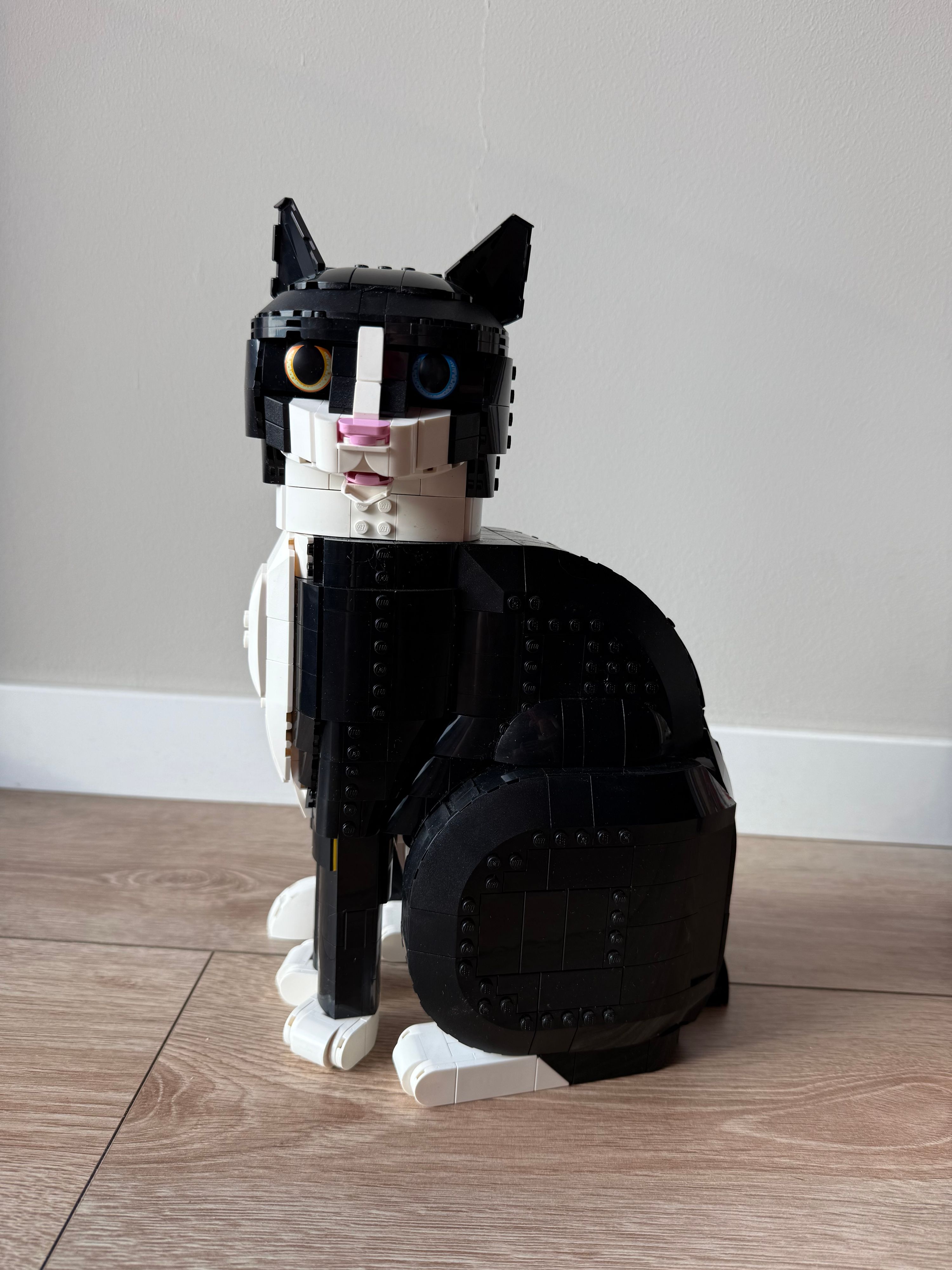 LEGO Ideas Tuxedo Cat 21349 (Чёрно-белый кот)