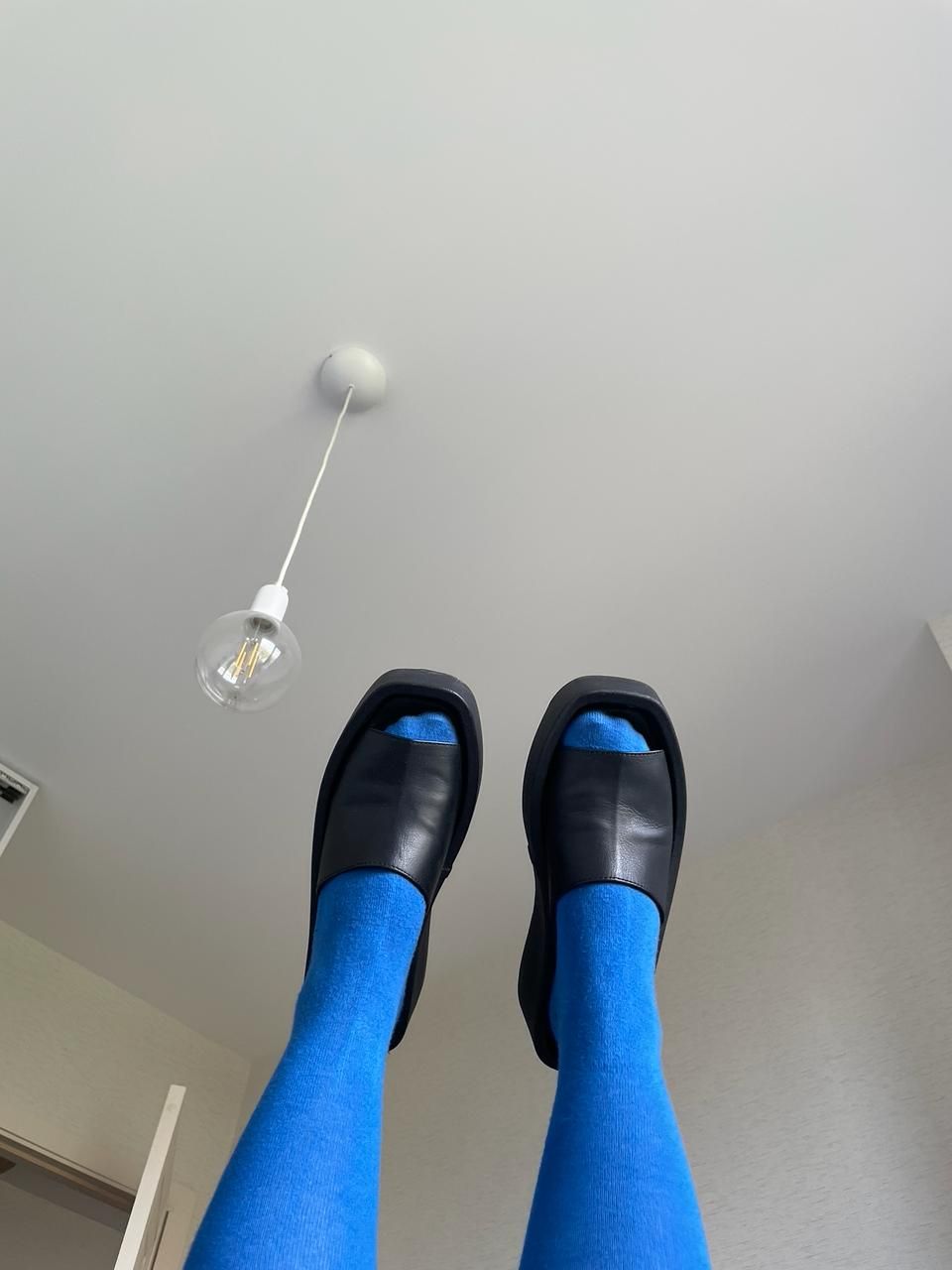 Black Platform Sandals