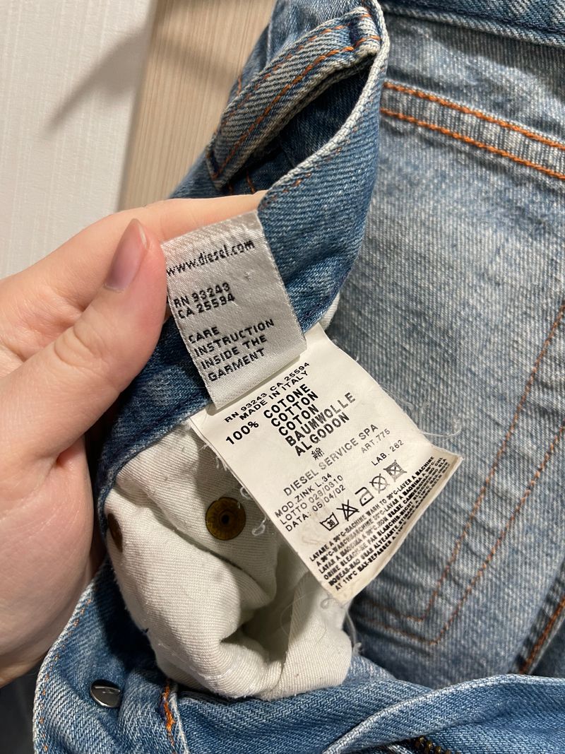Джинсы diesel винтаж 2002