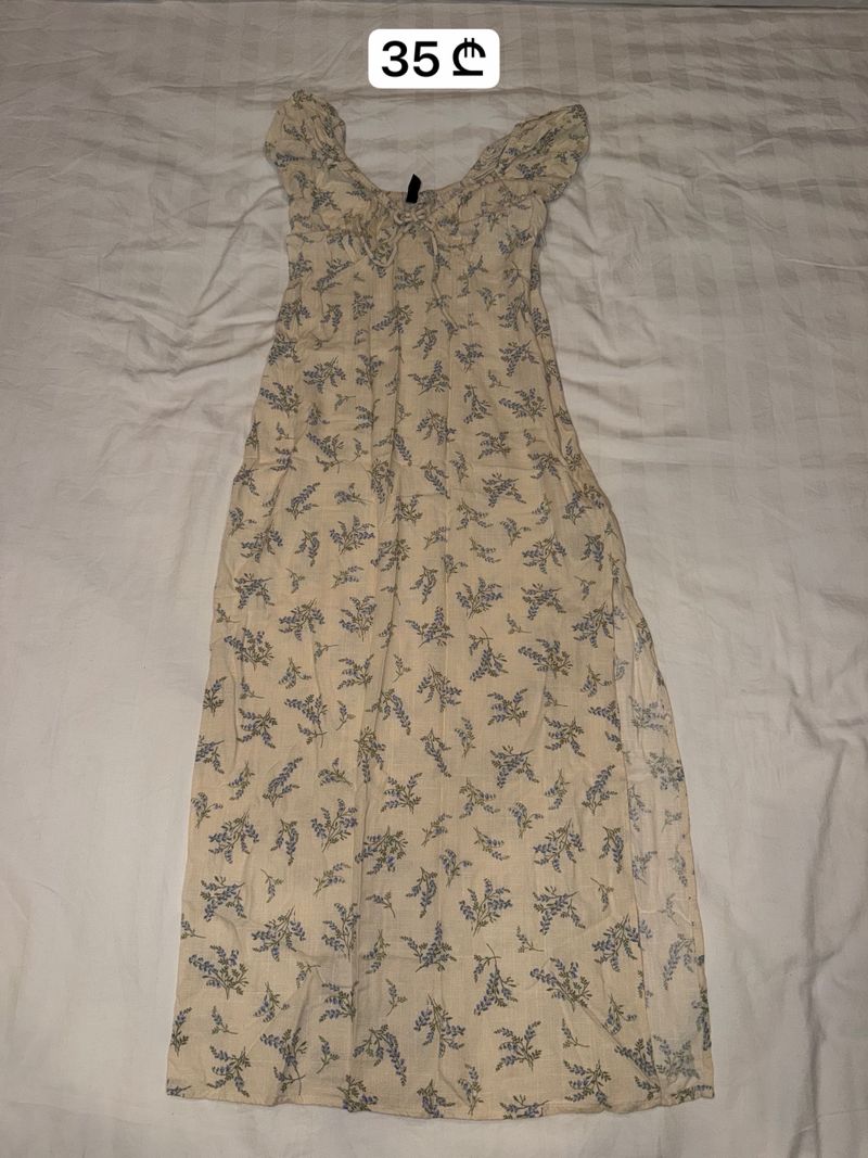 Floral Print Maxi Dress