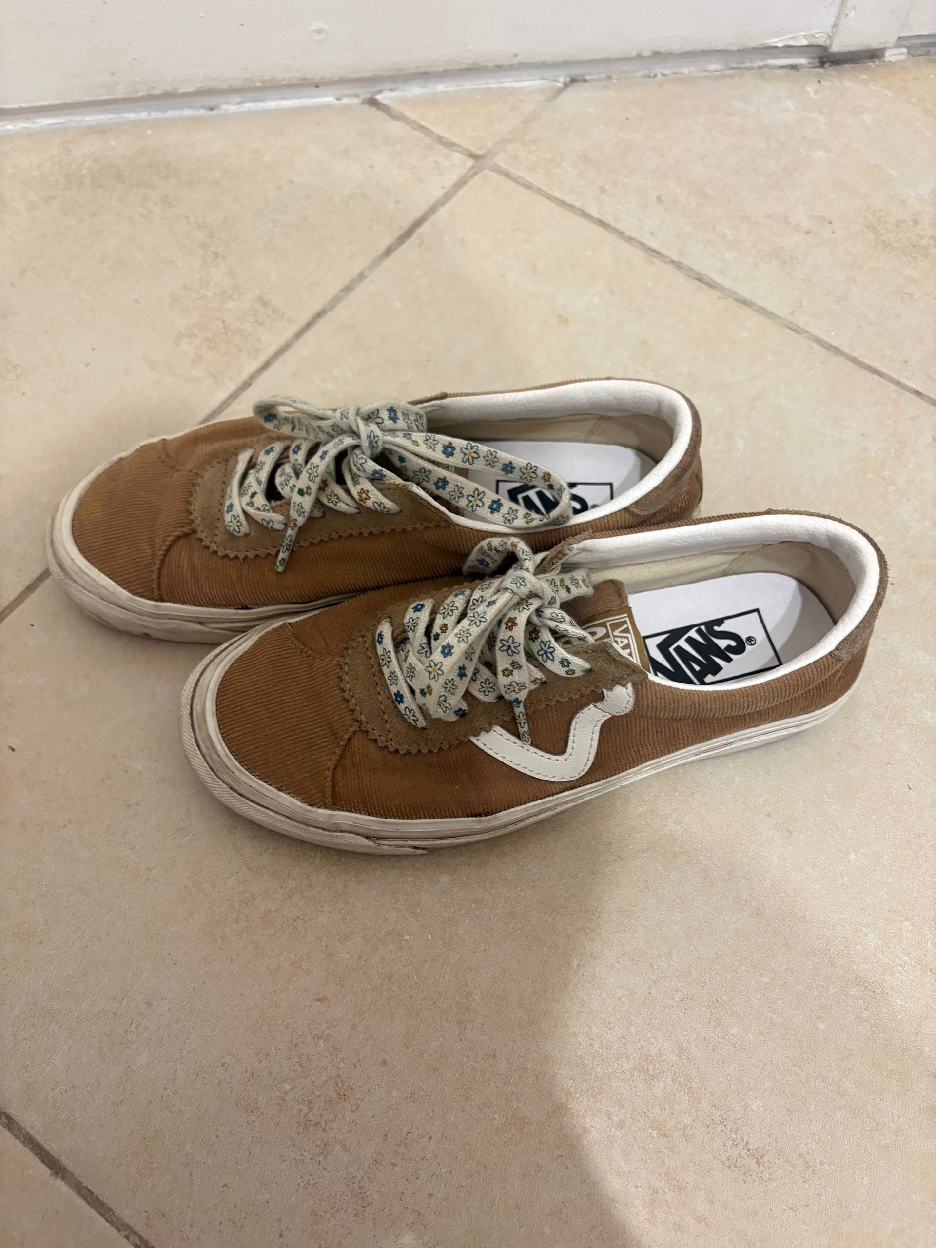 Vans Style 73 DX — Brown Corduroy
