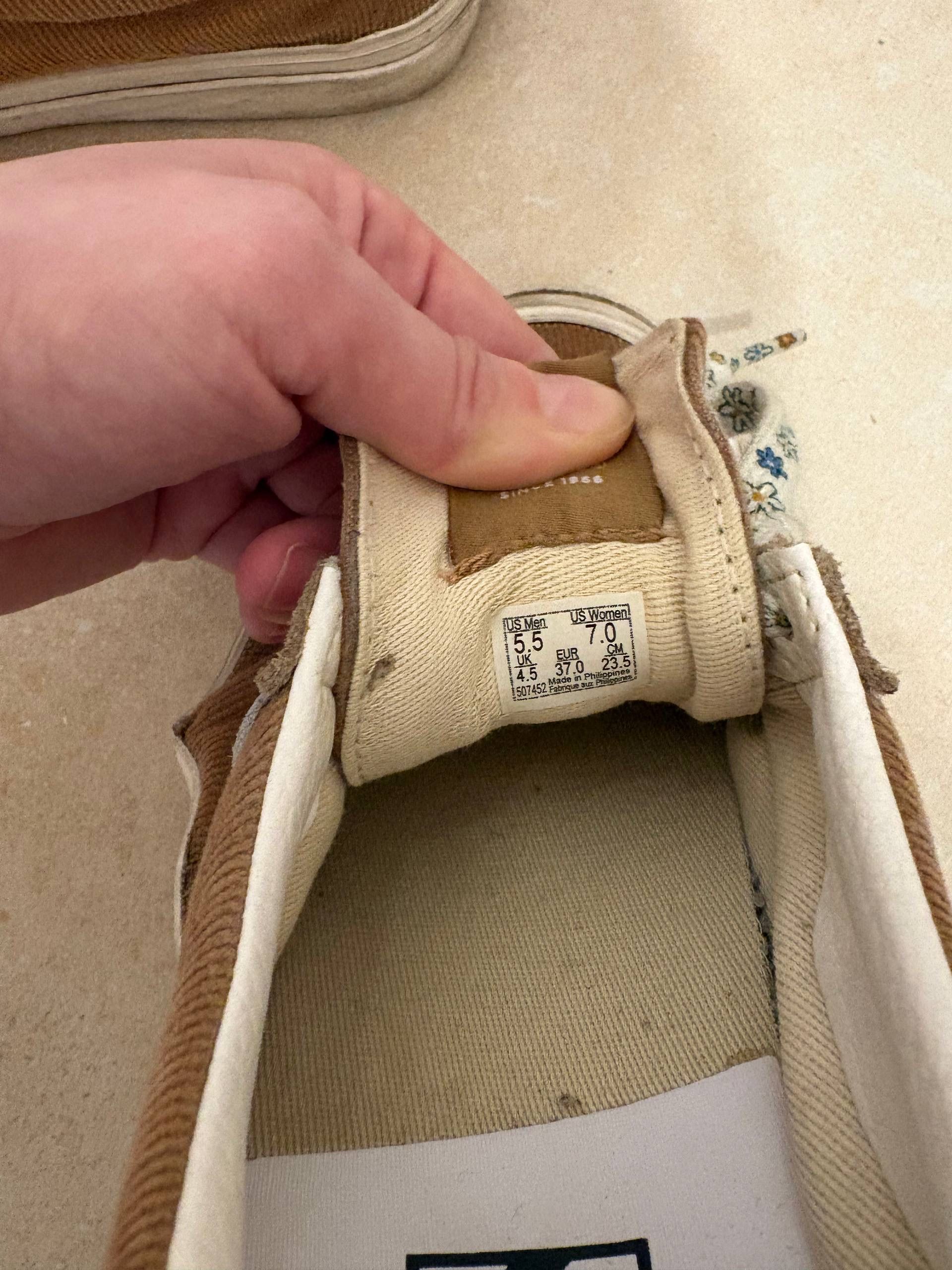 Vans Style 73 DX — Brown Corduroy