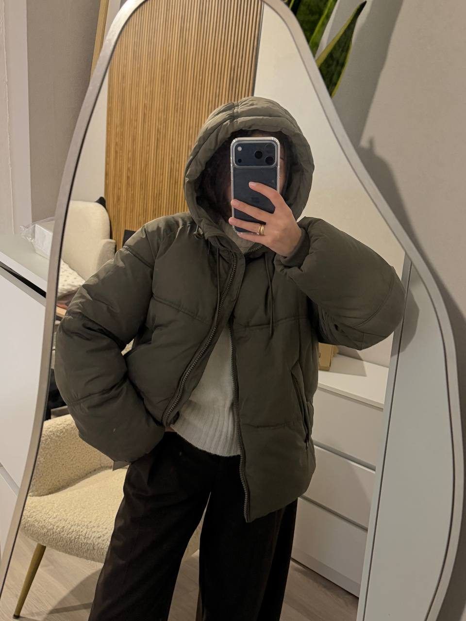 Пуховик Pull&Bear, размер S