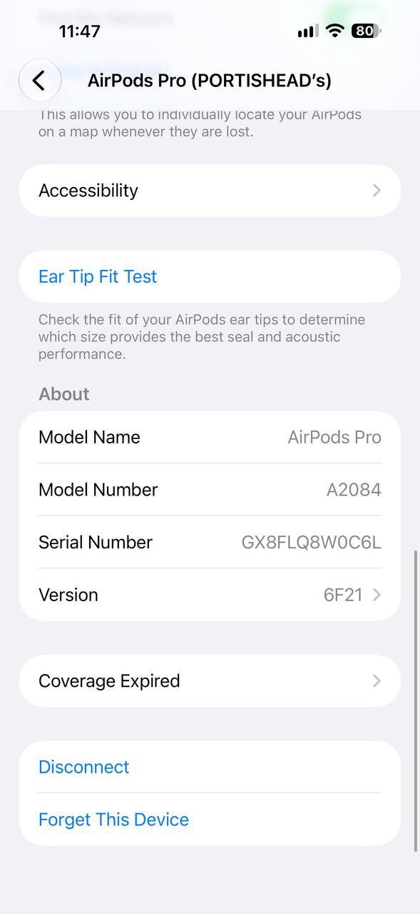 Беспроводные наушники Apple AirPods Pro