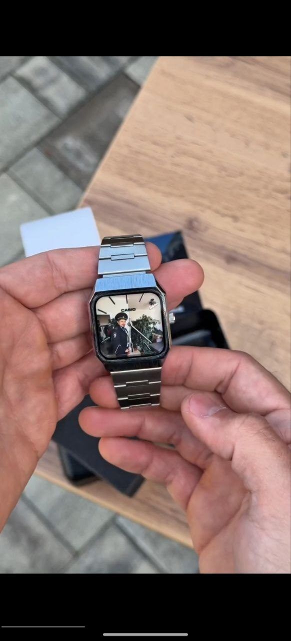 Часы Casio кастом с Пашей Техником, новые