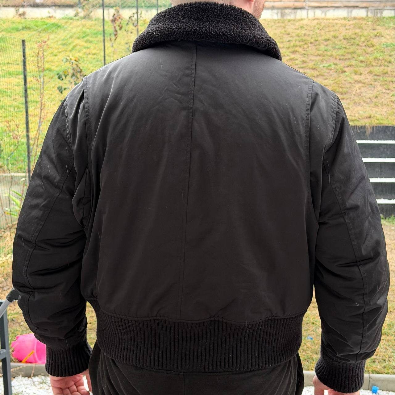 Бомбер Zara Cropped Bomber Jacket, размер XL