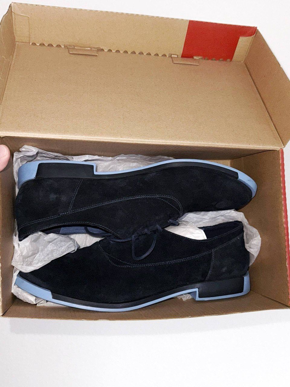 Туфли Camper Bowie suede oxfords, размер 42
