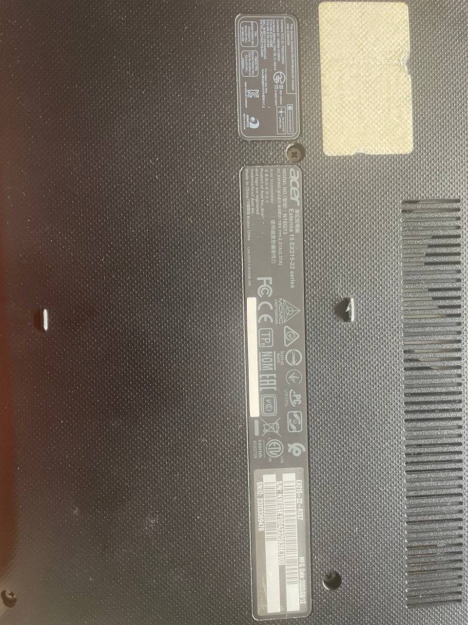 Ноутбук Acer Aspire 3, Amd Ryzen 3