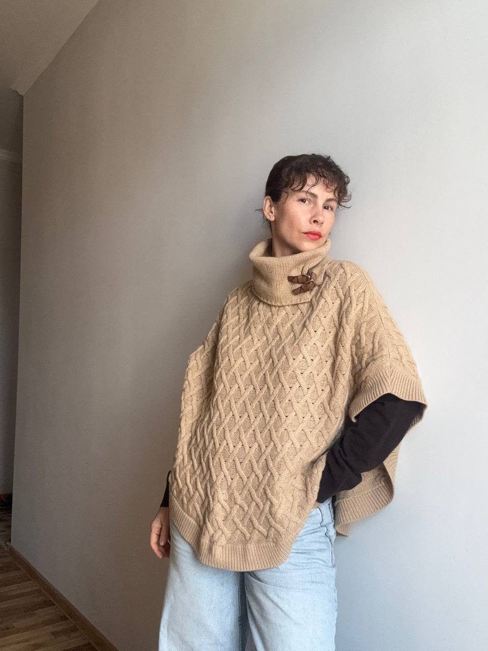 Пончо Massimo Dutti, размер One size