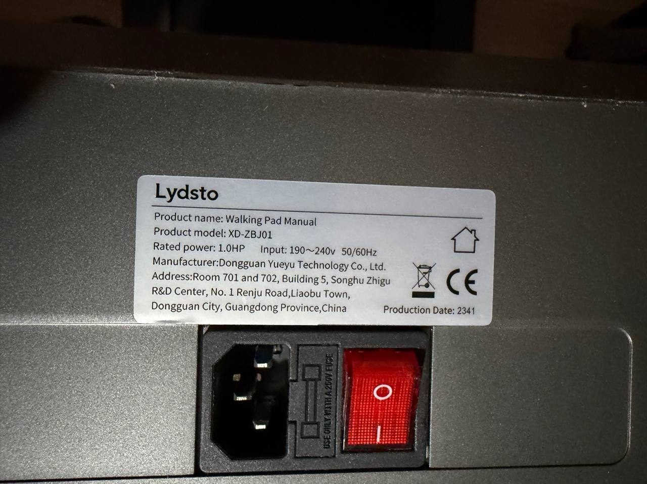 Беговая дорожка Lydsto XD-ZB01