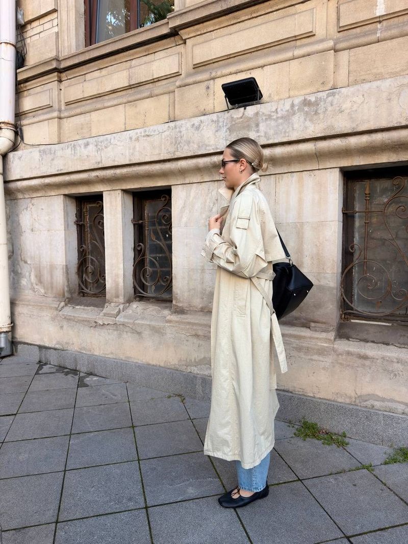 Тренч Zara, размер S