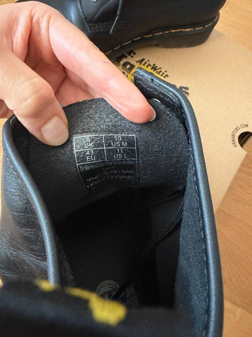 Ботинки Dr. Martens, размер 43