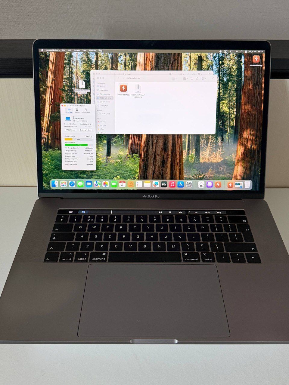 Макбук Apple про, 15-inch
