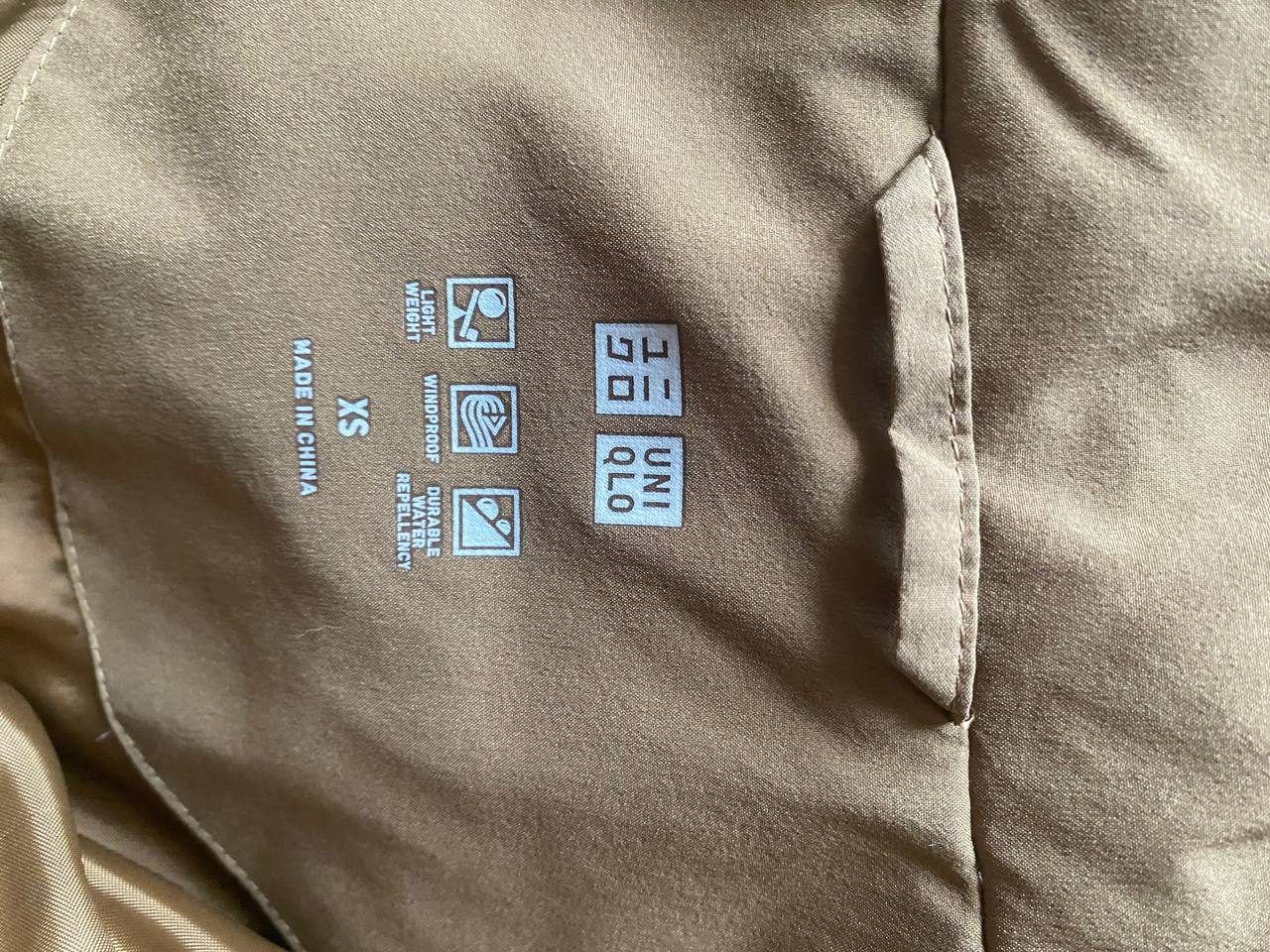 Пуховик Uniqlo, размер xs-s