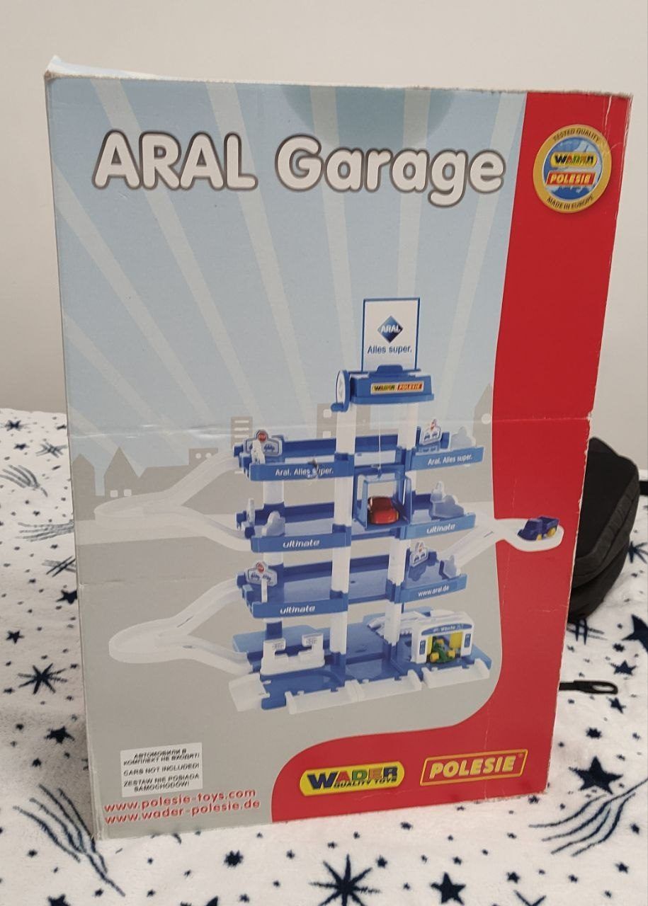 Игрушечная парковка Полесье, 4 уровня