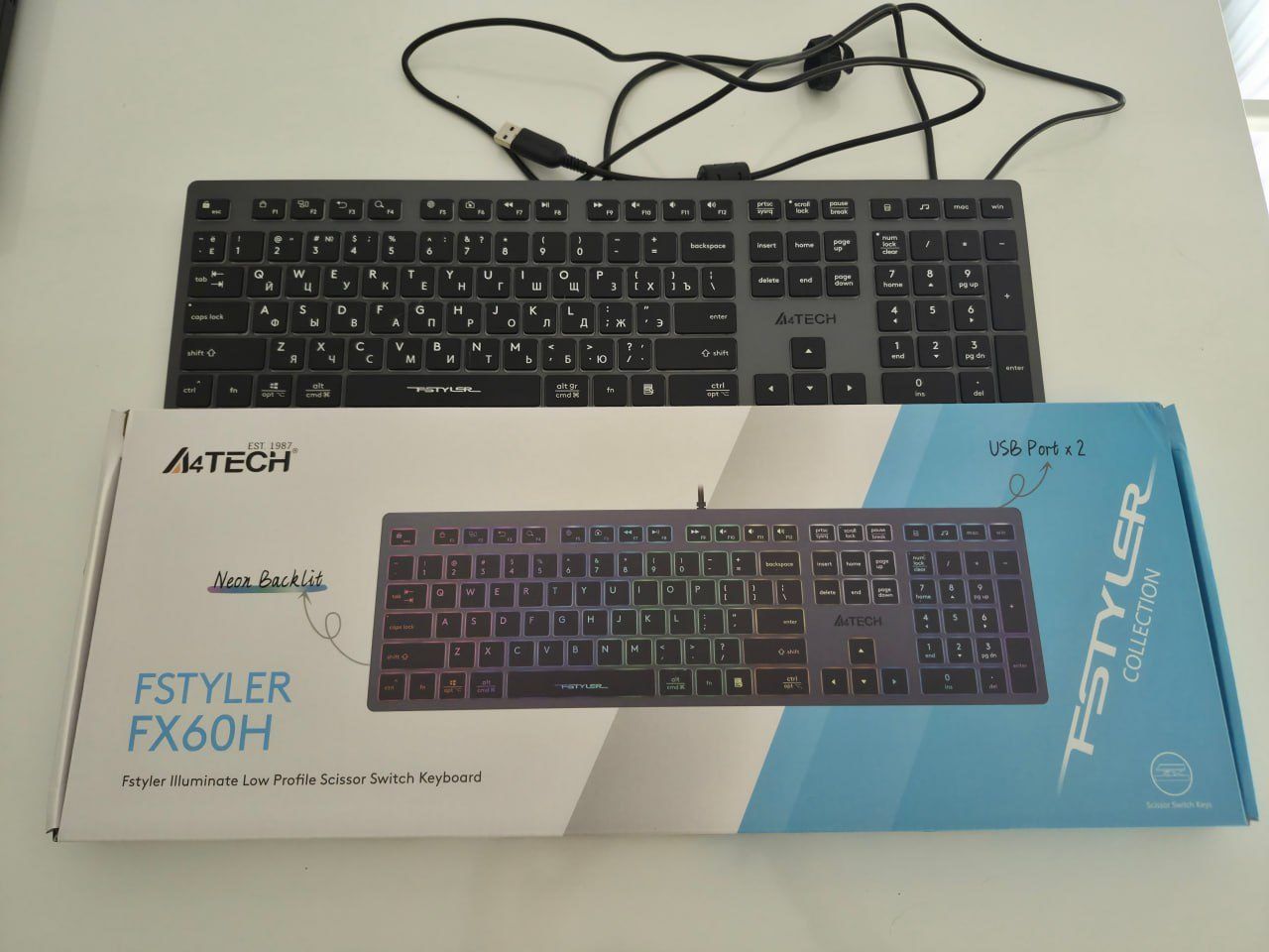 Клавиатура A4Tech Fstyler FX60H