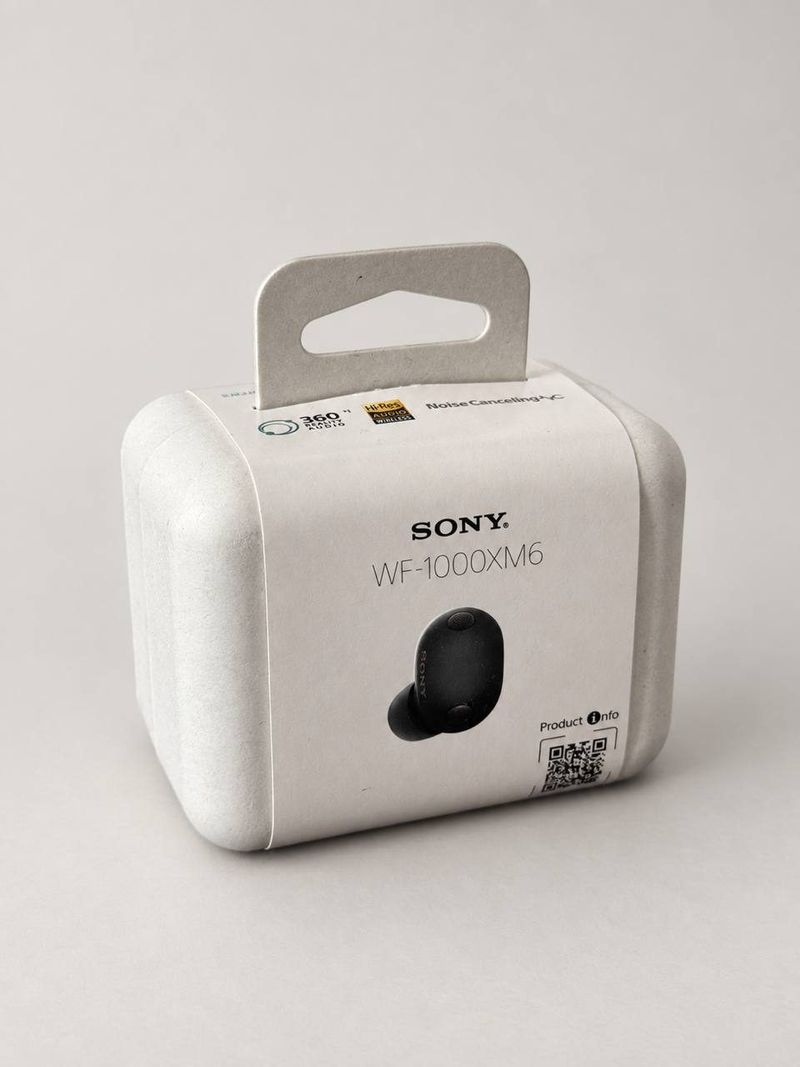 Наушники Sony WF-1000XM6, чёрные
