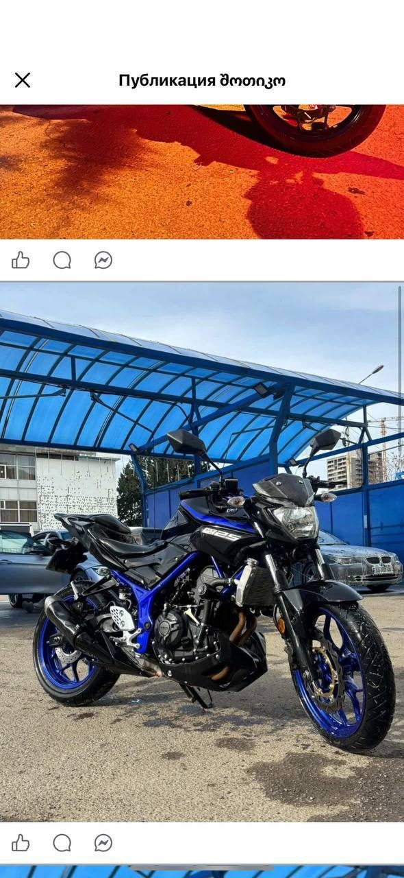 Мотоцикл Yamaha MT-25, 2018 год