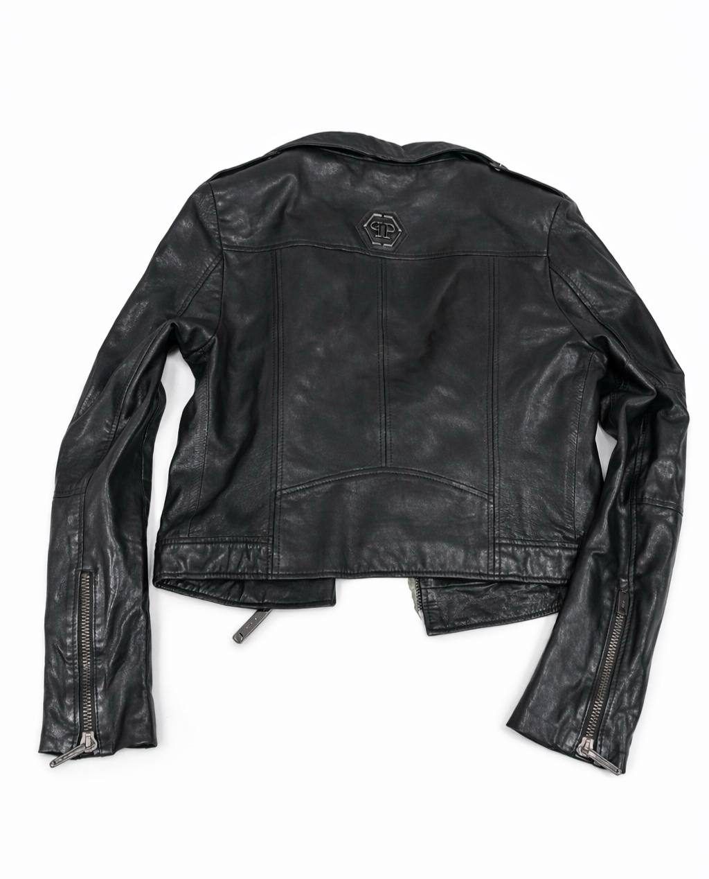Кожаная куртка Philipp Plein, размер M