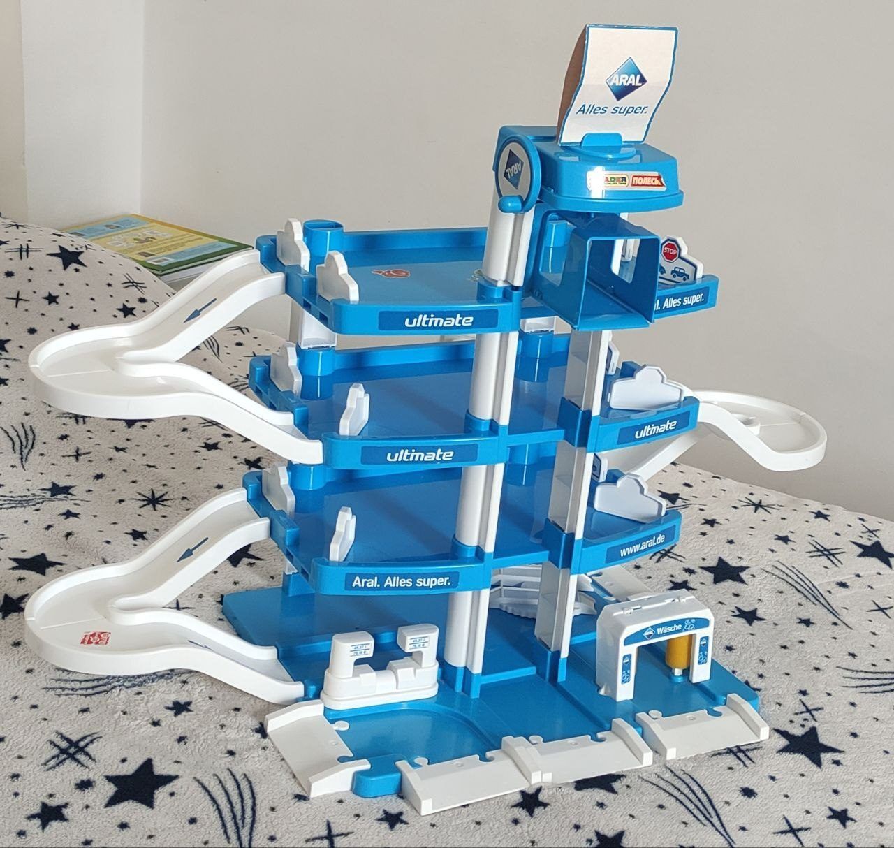 Игрушечная парковка Полесье, 4 уровня