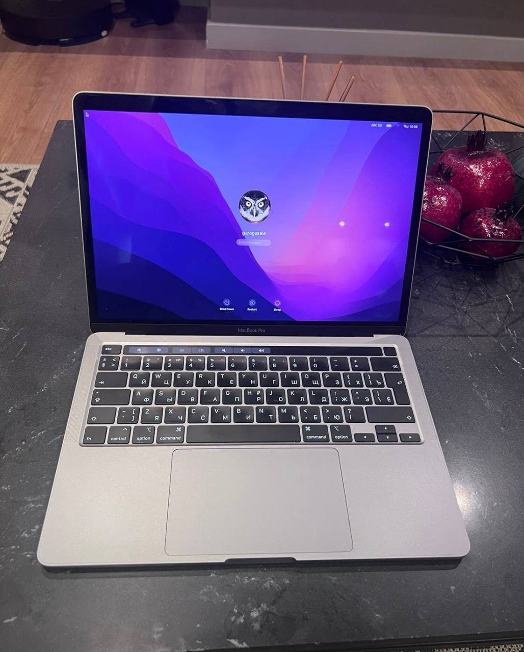 Ноутбук Apple 13, i5/16/512