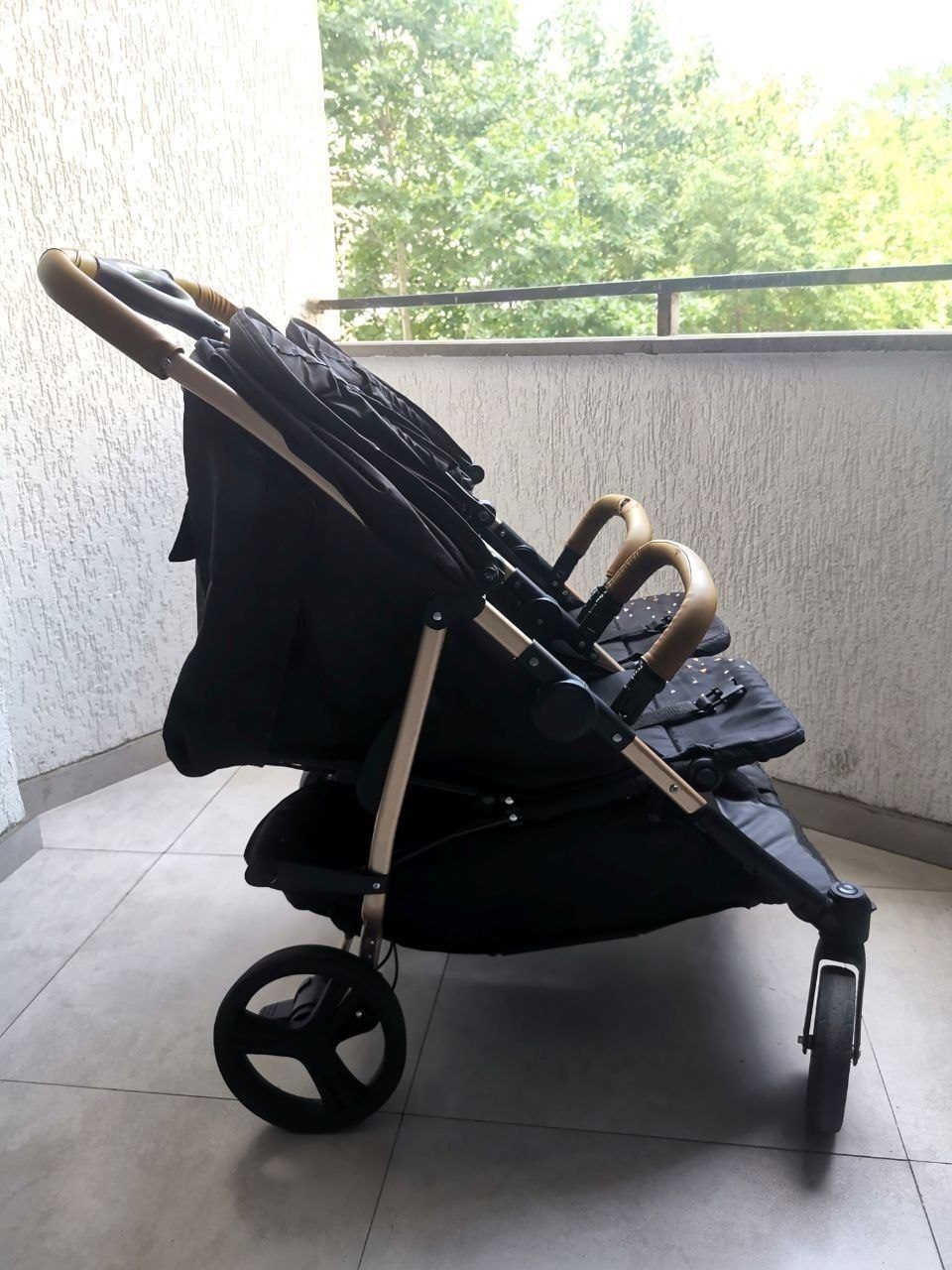 Прогулочная коляска Chipolino Passo Doble, для двойни