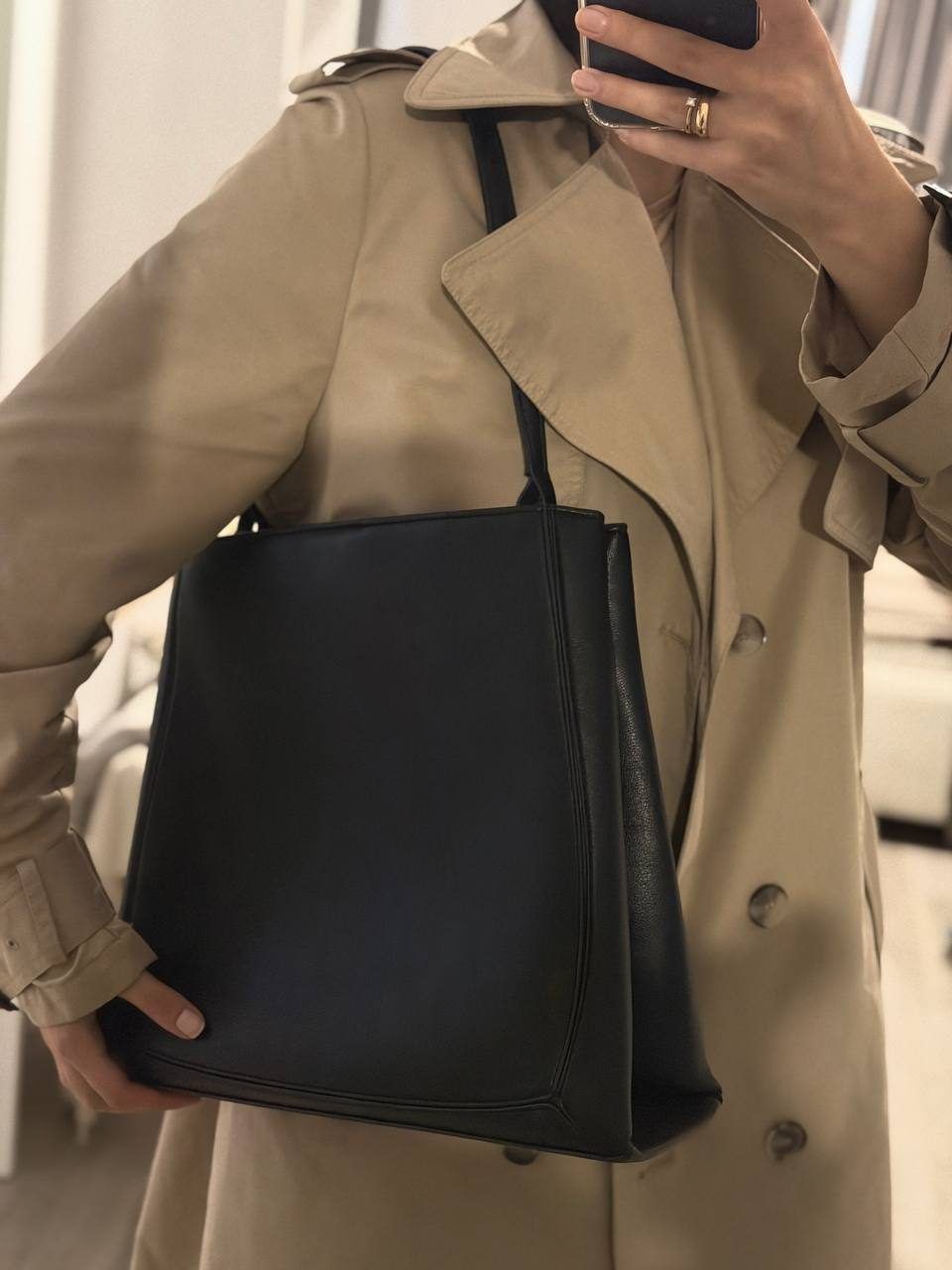 Сумка ZARA, размер 31 x 35 x 10 см