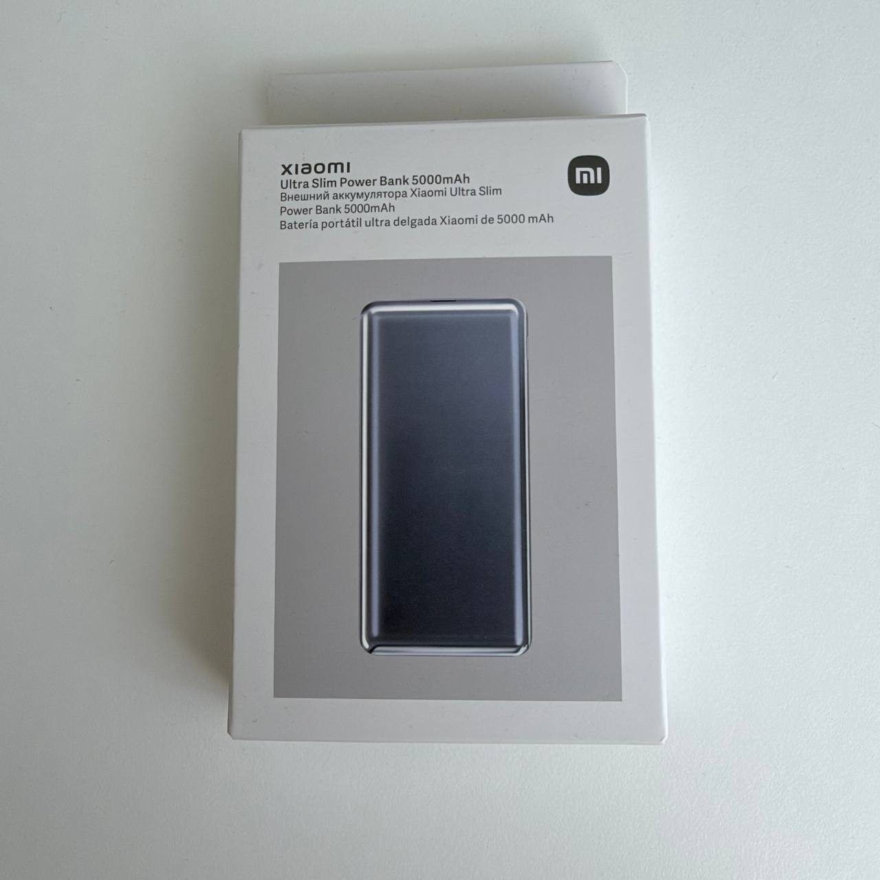 Повербанк Xiaomi ultra slim power band, 5000mAh