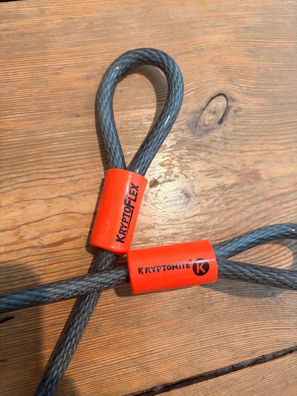 Велозамком Kryptonite Kryptoflex, новый