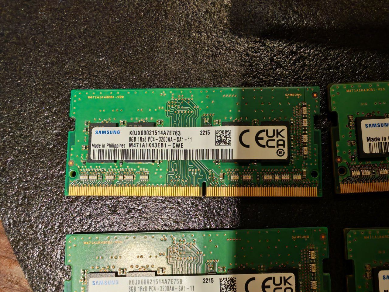 Оперативная память Samsung ddr4, 8 ГБ