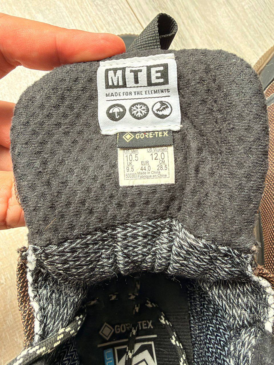 Мужские ботинки Vans с GoreTex, размер 10,5 US
