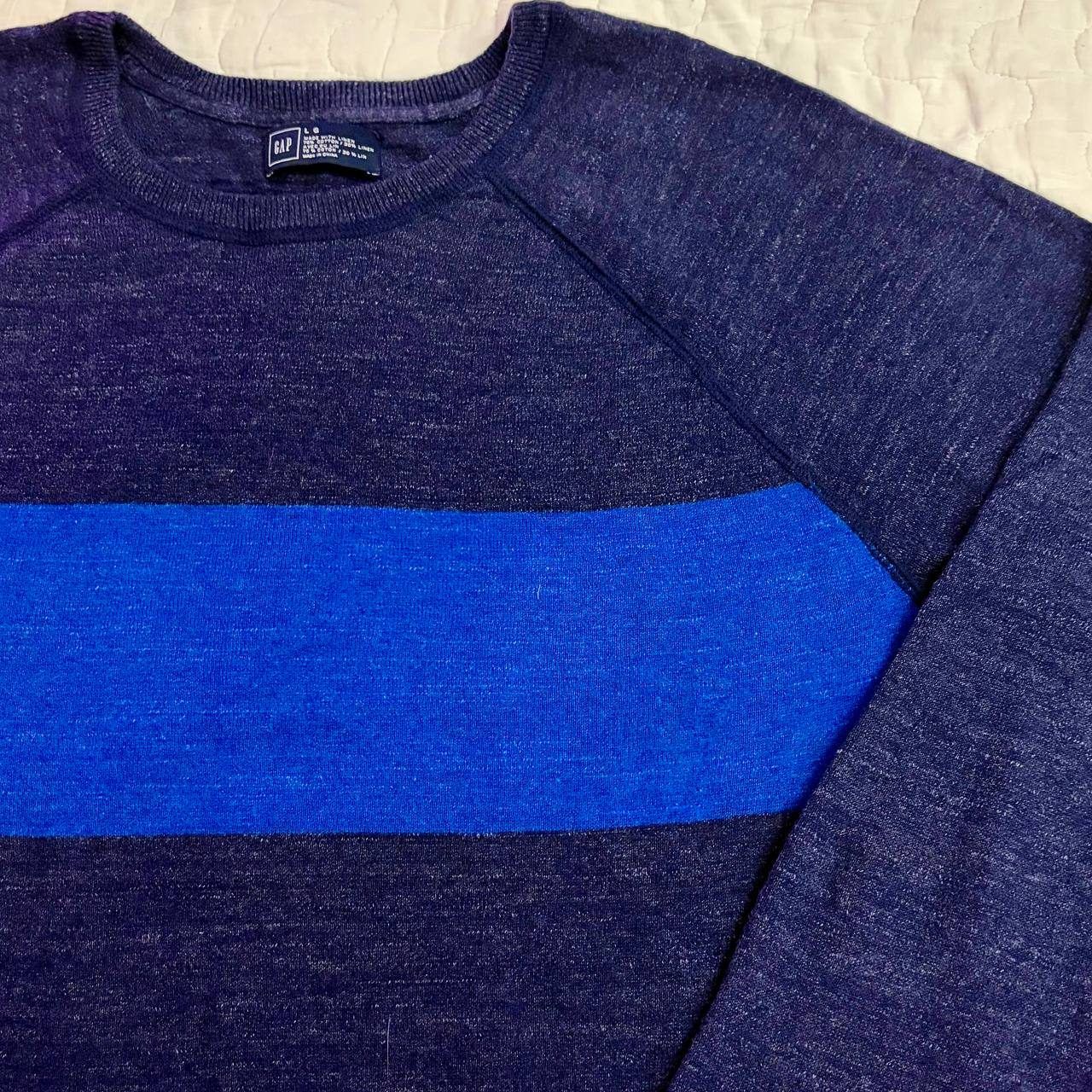 Gap свитер L синий