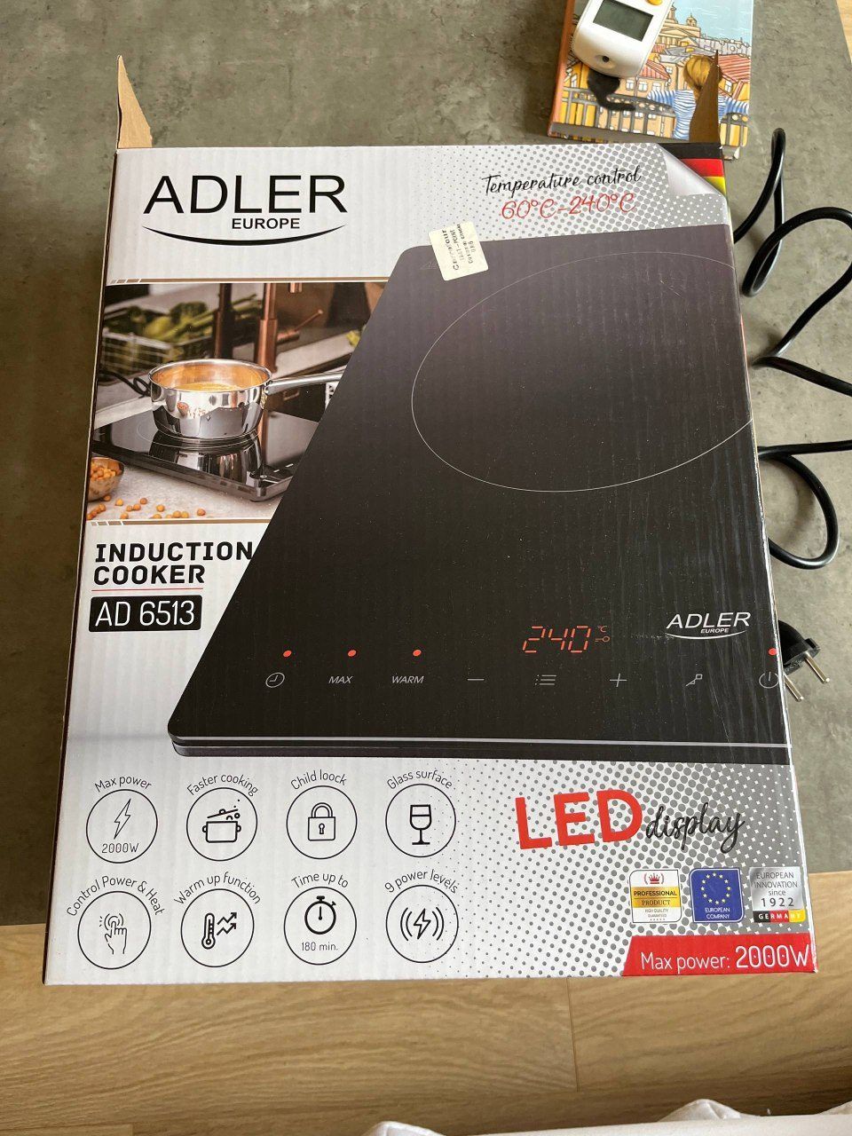 Индукционная плита Adler AD 6513