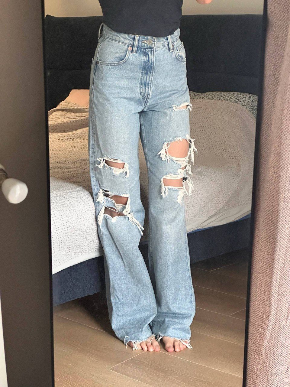 Джинсы ZARA, размер XS-S