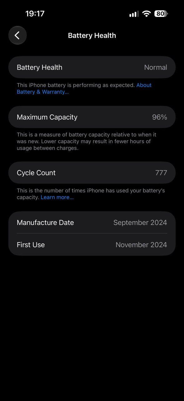 Смартфон iPhone 16 Pro Max, 256 ГБ