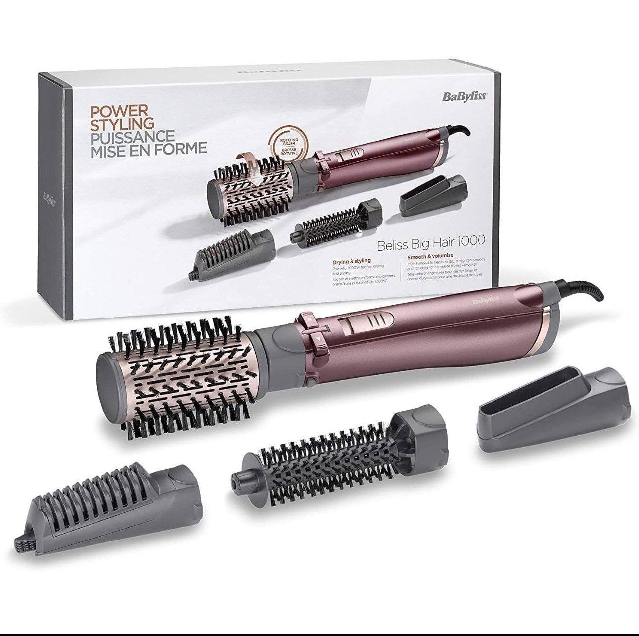 Фен-стайлер BaByliss, 4 насадки