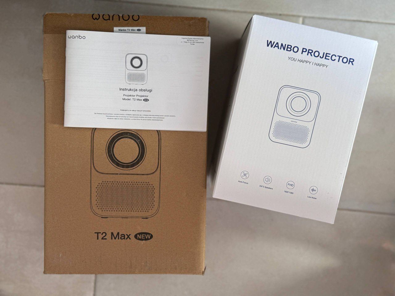 Проектор Wanbo T2 MAX