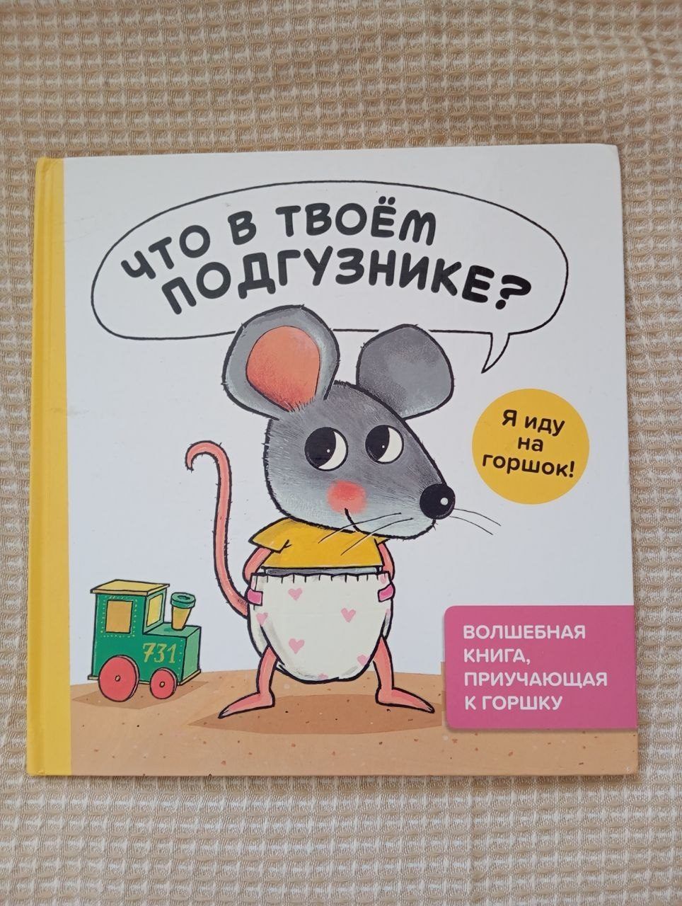 Книжка Что в твоём подгузнике? Я иду на горшок!, от 2х лет