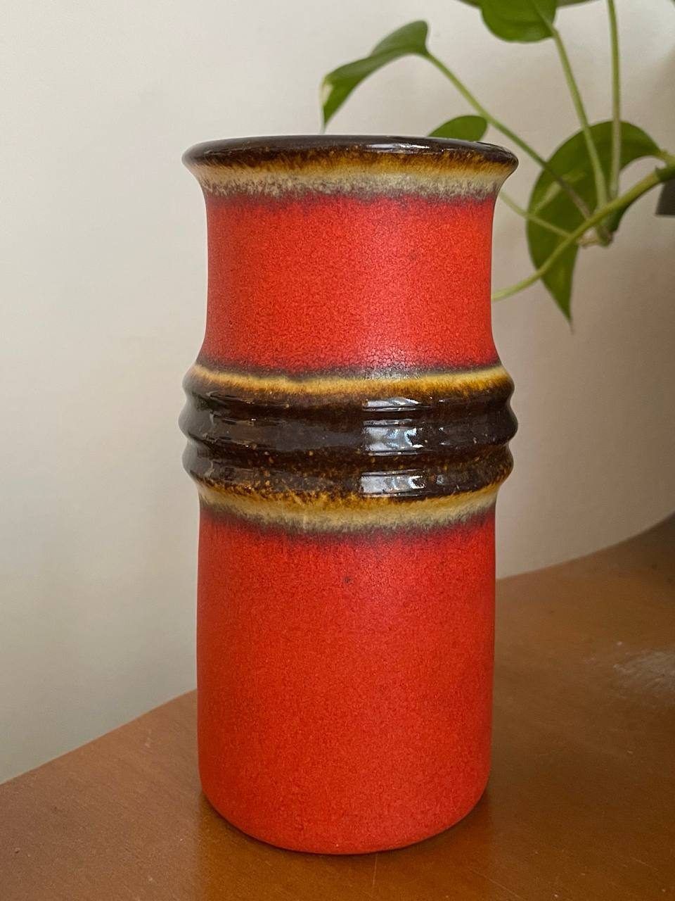 Керамическая ваза Fat Lava, винтажная