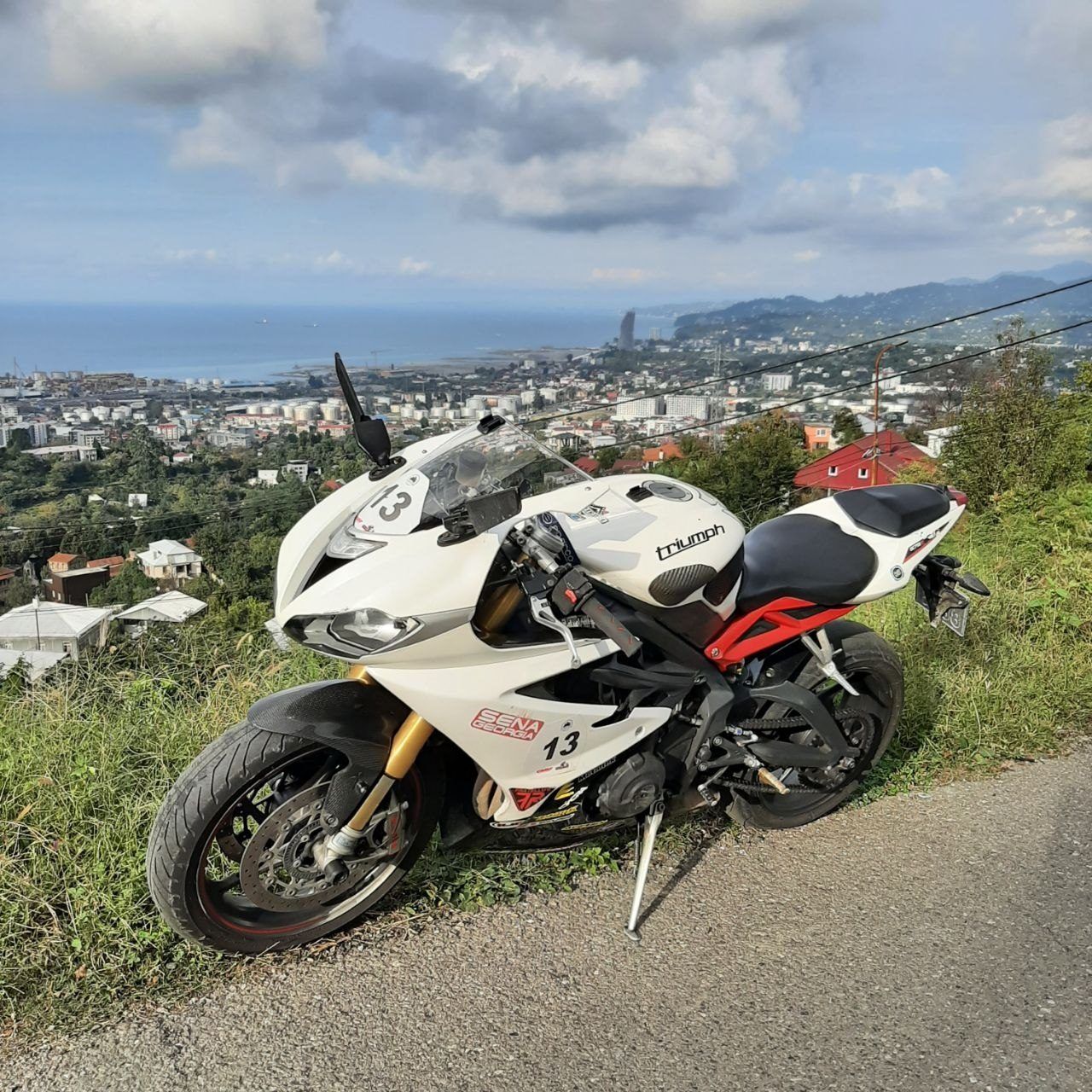 Мотоцикл Triumph Daytona 675R, 2012
