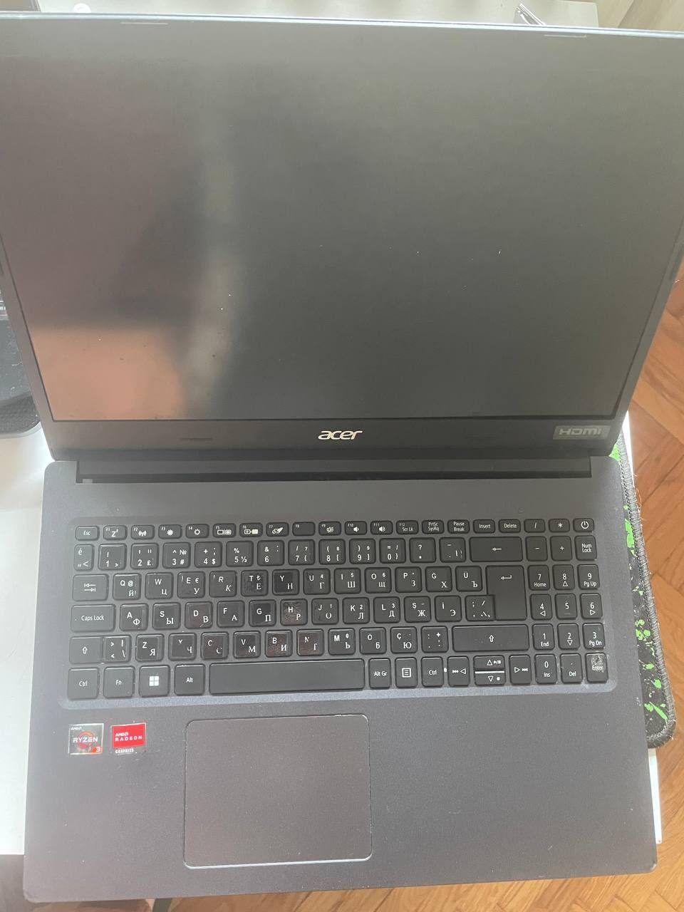 Ноутбук Acer Aspire 3, Amd Ryzen 3