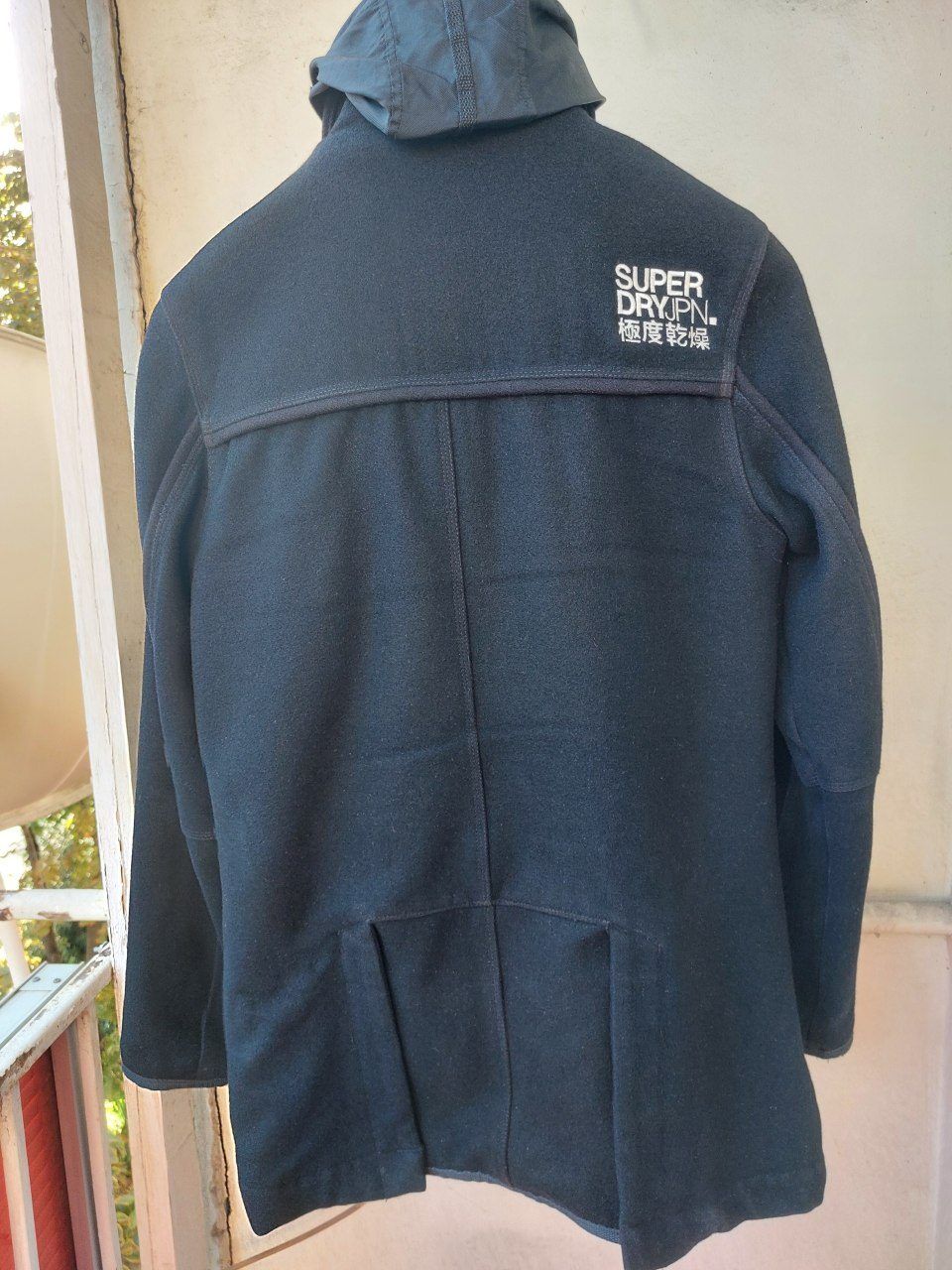 Манто Superdry шерстяное
