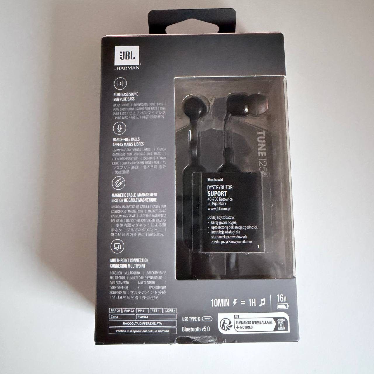 Наушники JBL Tune 125BT