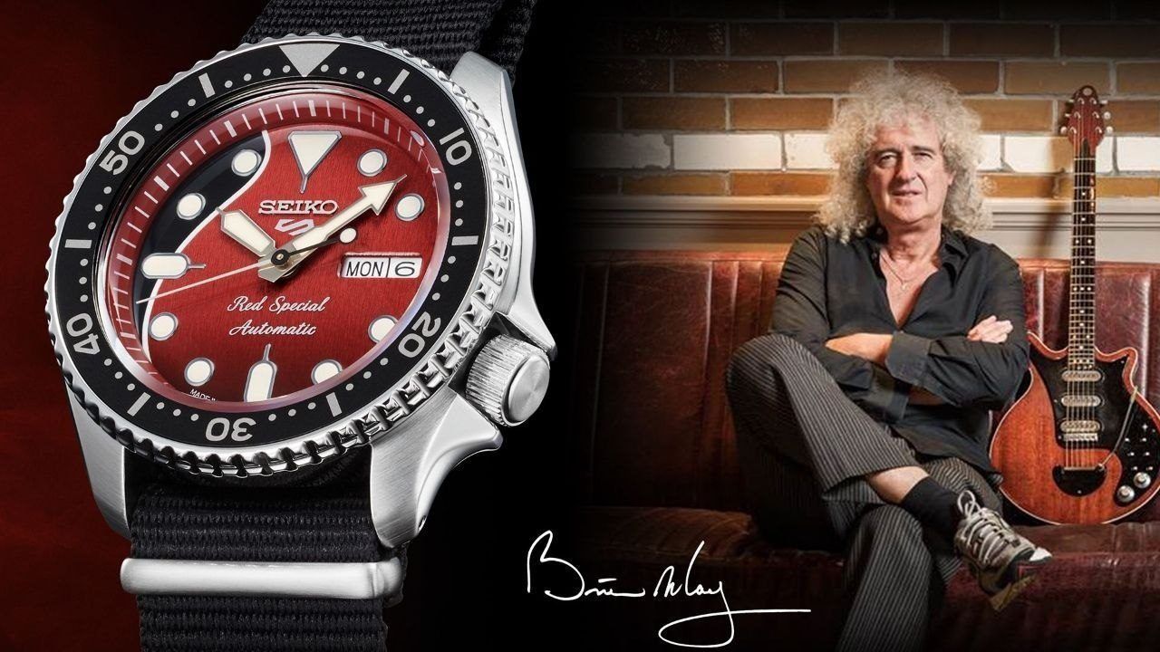 Часы Seiko BRIAN MAY RED SPECIAL Limited Edition